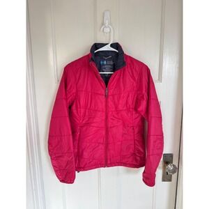 Ibex women's Wool Aire pink insulated merino wool loft jacket size XS
